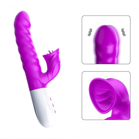 Wibrator Fox V40, Boss of Toys, podgrzewany, silikon, USB Wibrator Fox V40, Boss of Toys, podgrzewany, silikon, USB
