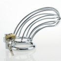 Klatka na penisa (męski pas cnoty), 50 mm, stal nierdzewna, kłódka, Male Chastity Device Klatka na penisa (męski pas cnoty), 50 mm, stal nierdzewna, kłódka, Male Chastity Device