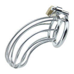 Klatka na penisa (męski pas cnoty), 50 mm, stal nierdzewna, kłódka, Male Chastity Device Klatka na penisa (męski pas cnoty), 50 mm, stal nierdzewna, kłódka, Male Chastity Device