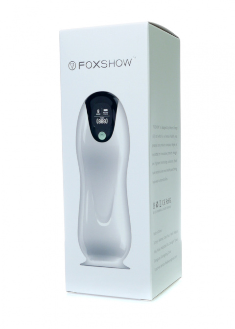 Masturbator Foxshow M30, wibracje, display, interaktywna funkcja dżwięku, cyberskóra, USB. Masturbator Foxshow M30, wibracje, display, interaktywna funkcja dżwięku, cyberskóra, USB.