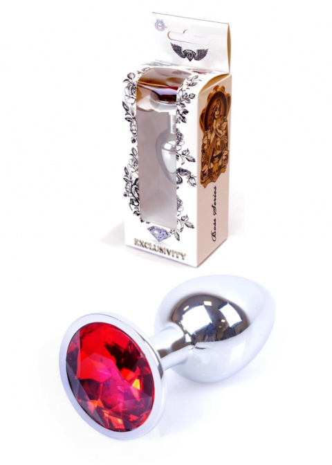 Metalowy, aluminiowy korek analny (zatyczka analna, plug) rozmiar S, różne kolory.