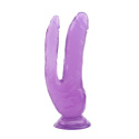 Podwójne dildo na przyssawce, High Rubber, PVC Podwójne dildo na przyssawce, High Rubber, PVC