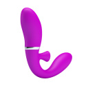 Stymulator łechtaczki i wibrator połączony w jednym urządzeniu - ssanie i drgania, silikon, USB, Magic Finger, Pretty Love Stymulator łechtaczki i wibrator połączony w jednym urządzeniu - ssanie i drgania, silikon, USB, Magic Finger, Pretty Love