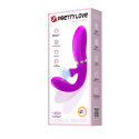 Stymulator łechtaczki i wibrator połączony w jednym urządzeniu - ssanie i drgania, silikon, USB, Magic Finger, Pretty Love Stymulator łechtaczki i wibrator połączony w jednym urządzeniu - ssanie i drgania, silikon, USB, Magic Finger, Pretty Love