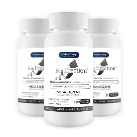 Suplement diety Big Erection, 60 kapsułek po 430 mg. Suplement diety Big Erection, 60 kapsułek po 430 mg.