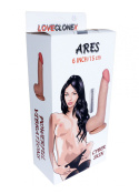 WIbrujące dildo na przyssawce, Ares, pilot na kablu, baterie, cyberskóra Boss of Toys WIbrujące dildo na przyssawce, Ares, pilot na kablu, baterie, cyberskóra Boss of Toys