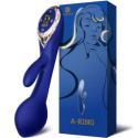 Wibrator Kistoy, A-King, z displayem, pompowany, USB, silikon Wibrator Kistoy, A-King, z displayem, pompowany, USB, silikon