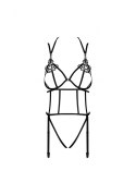 Body - uprząż -bodystocking: komplet bielizny erotycznej z pasków, Badossa, Obsessive