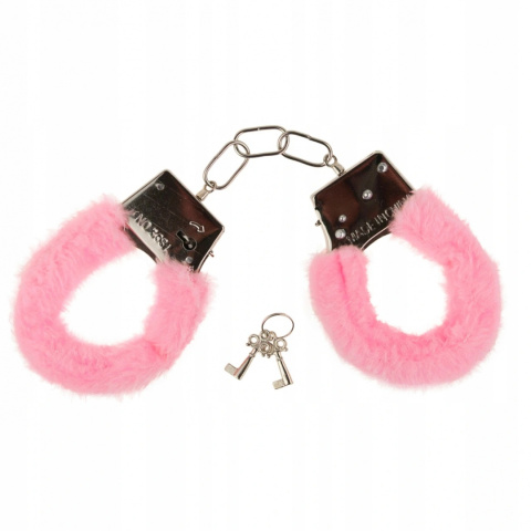 Kajdanki Love Cuffs, metalowe z futerkiem z poliestru. Kajdanki Love Cuffs, metalowe z futerkiem z poliestru.