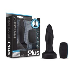 Korek analny (plug, wtyczka analna) na podstawce, masaż kulkami, ruch obrotowy, pilot bezprzewodowy, silikon, Blush Performance Korek analny (plug, wtyczka analna) na podstawce, masaż kulkami, ruch obrotowy, pilot bezprzewodowy, silikon, Blush Performance