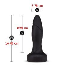 Korek analny (plug, wtyczka analna) na podstawce, masaż kulkami, ruch obrotowy, pilot bezprzewodowy, silikon, Blush Performance Korek analny (plug, wtyczka analna) na podstawce, masaż kulkami, ruch obrotowy, pilot bezprzewodowy, silikon, Blush Performance