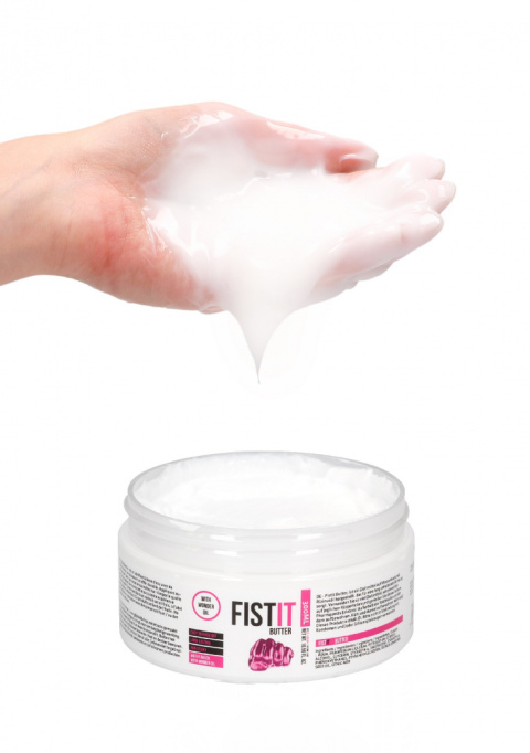 Lubrykant hybrydowy, gęsty, masło, Fist It Butter, 300 ml. Lubrykant hybrydowy, gęsty, masło, Fist It Butter, 300 ml.