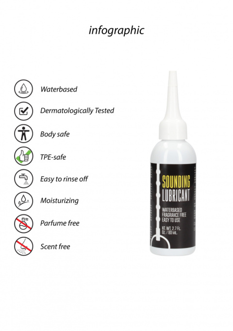 Lubrykant wodny do penetracji cewki moczowej, do dilatorów, butelka 80 ml Lubrykant wodny do penetracji cewki moczowej, do dilatorów, butelka 80 ml