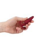 Mały korek (plug) analny z anatomicznym zakończeniem, silikon, Shots Mały korek (plug) analny z anatomicznym zakończeniem, silikon, Shots