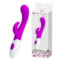 Wibrator Bruno, masażer łechtaczki i punktu G, silikon, baterie, Pretty Love Wibrator Bruno, masażer łechtaczki i punktu G, silikon, baterie, Pretty Love