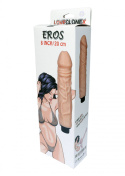 Wibrator realistyczny (wibrujące dildo) Eros, cyberskóra, baterie, Boss of Toys Wibrator realistyczny (wibrujące dildo) Eros, cyberskóra, baterie, Boss of Toys