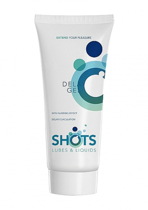 Żel Delay Gel Shots, opóźniający wytrysk, lekko znieczulający, 100 ml